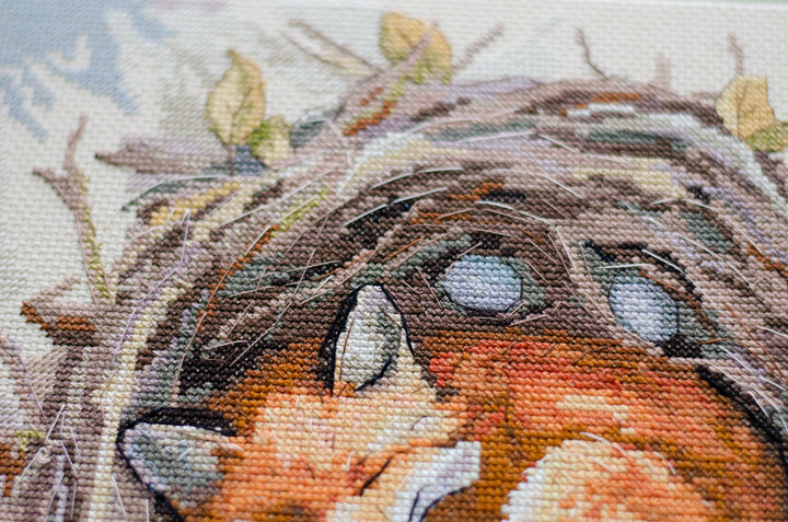 Cross-stitch kit - Protector of a foreign home AH-264