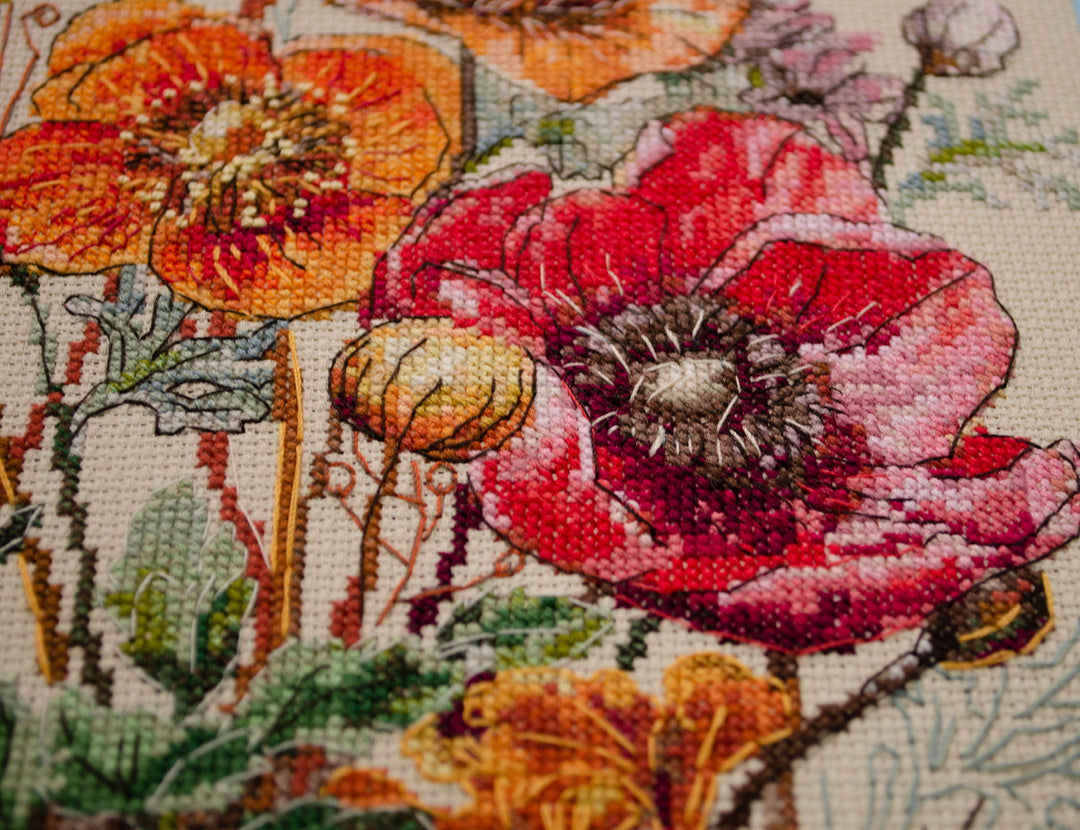 Cross-stitch kit - Meadow`s Whisper AH-270