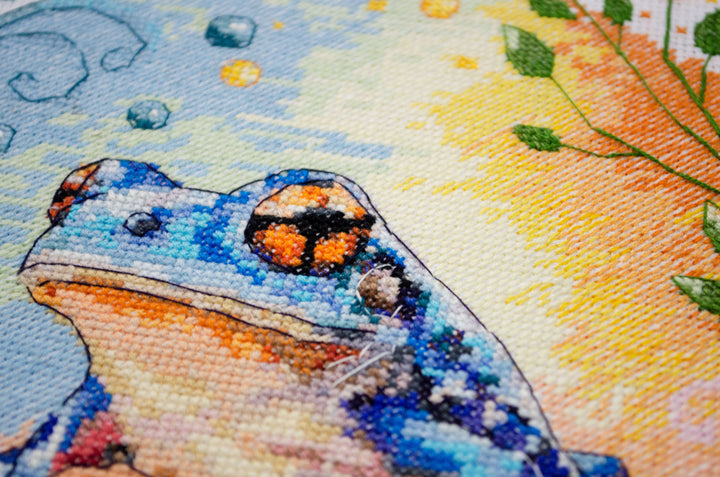 Cross-stitch kit - Water`s Shimmer AH-272