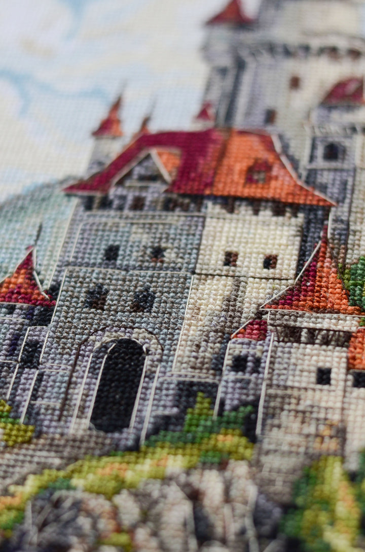 Cross-stitch kit - Among the Clouds AH-274