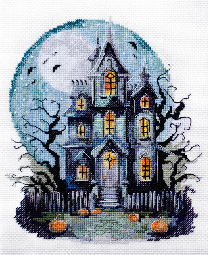 Cross-stitch kit - Haunted House AH-277