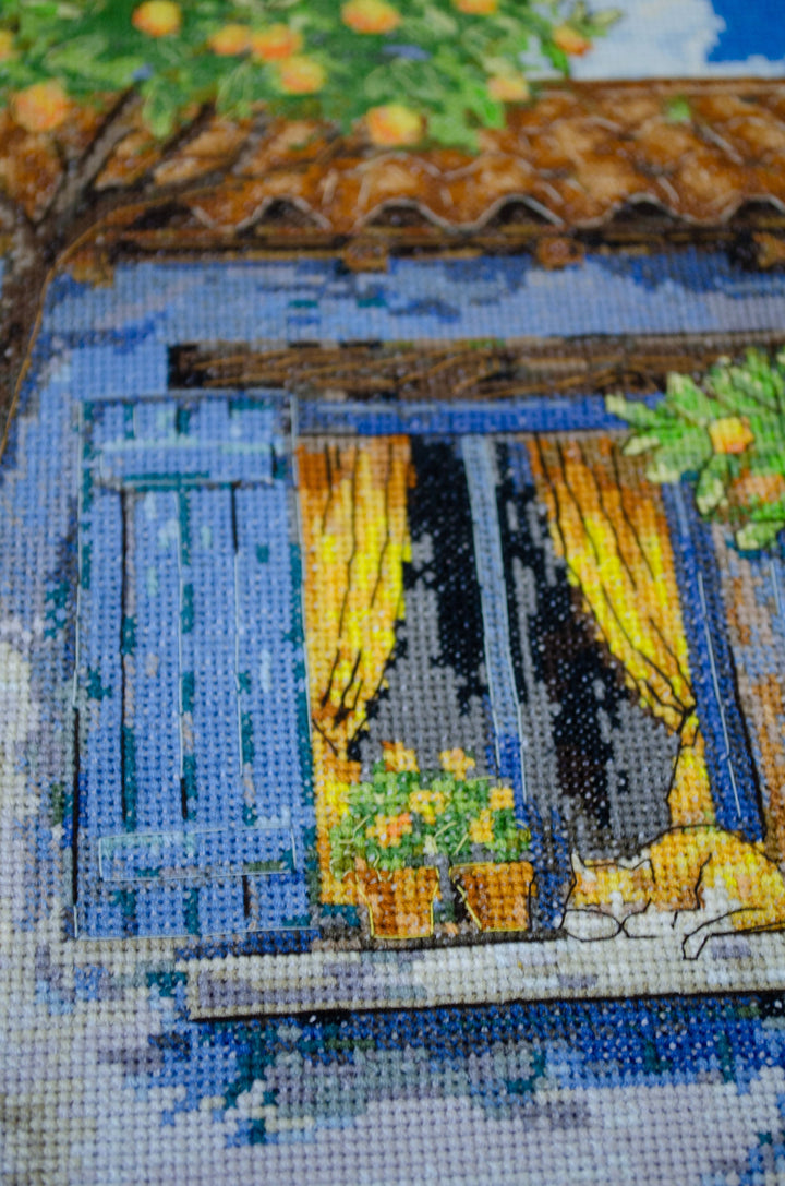 Mediterranean Reverie Counted Cross-Stitch Kit by Abris Art AH-291