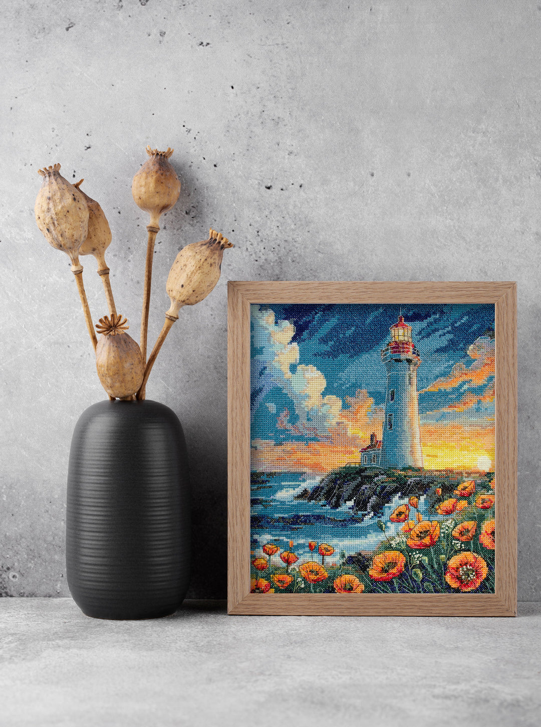 Silence Has Color Counted Cross-Stitch Kit by Abris Art AH-295