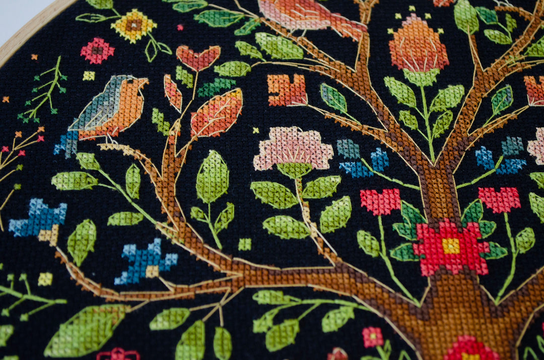 The Tree of Forest Tales Counted Cross-Stitch Kit by Abris Art AH-298