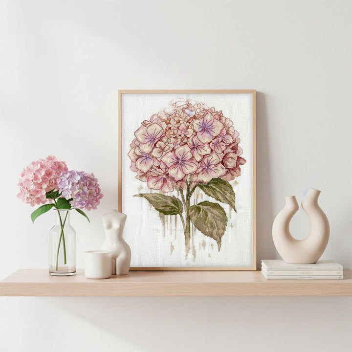 A Fragile Bloom Counted Cross-Stitch Kit by Abris Art AH-309