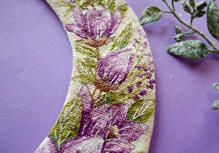 Counted Cross stitch kit - Collar Exquisite Inspiration