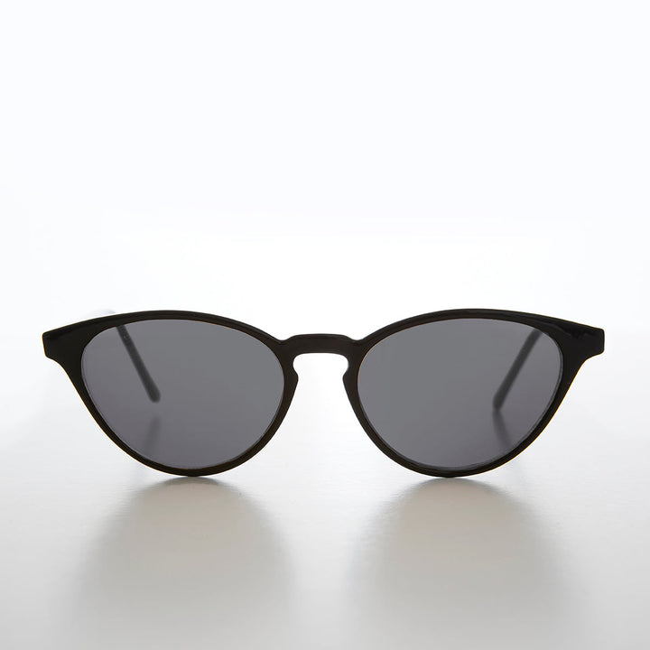 Women's Round Cat Eye Sunglass with Keyhole Bridge - Allie