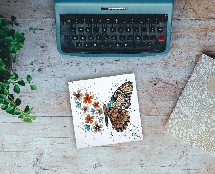 Mini Bead embroidery kit - Tigre wings AM-239