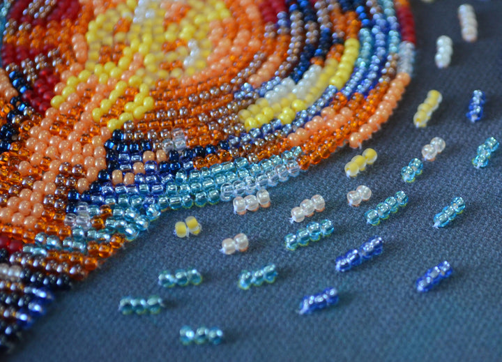 Mini Bead embroidery kit - Bring the light AM-260