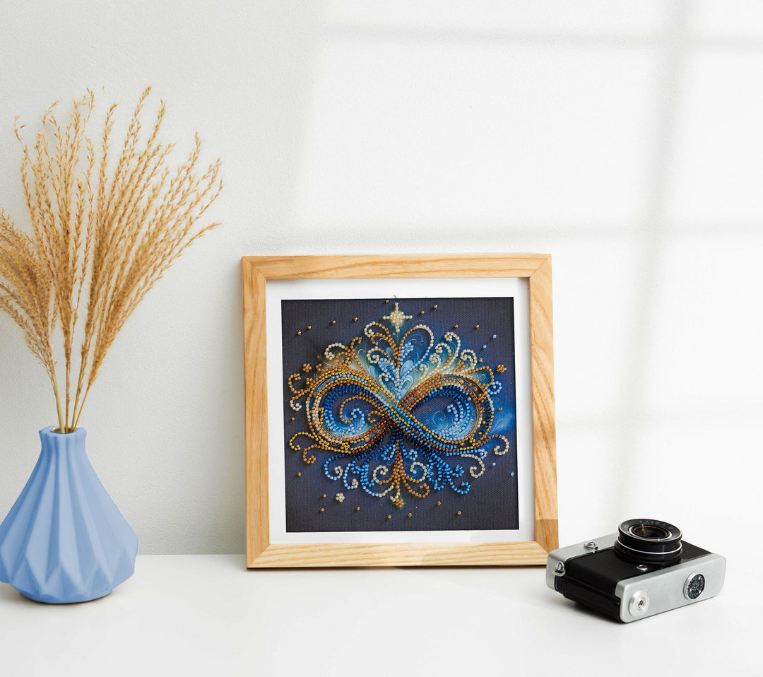 Mini Bead embroidery kit - Infinity AM-261