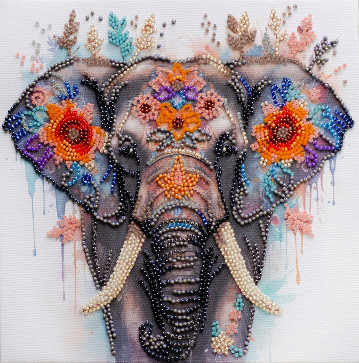 Mid-sized Bead Embroidery kit - Secrets of the east