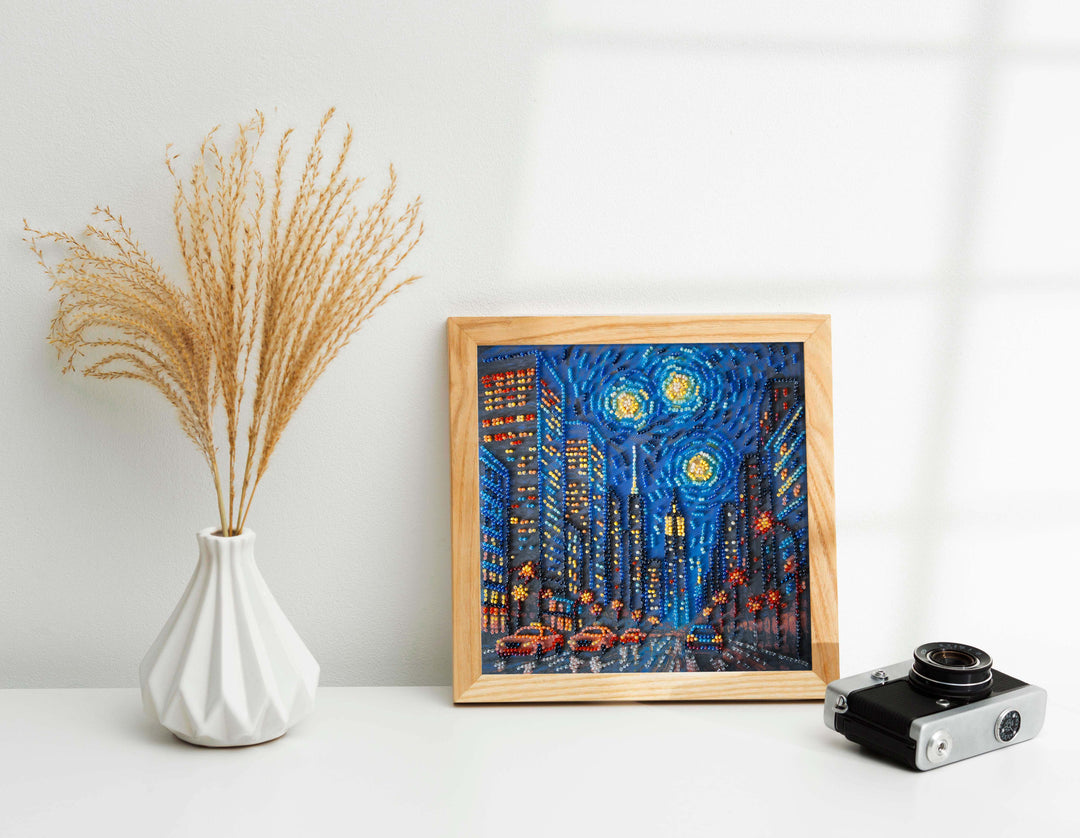 Mid-sized bead embroidery kit - The rhythm of life AMB-121