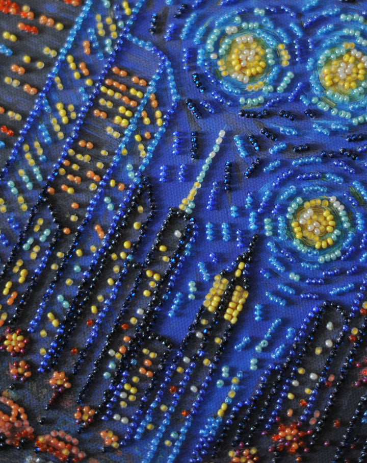 Mid-sized bead embroidery kit - The rhythm of life AMB-121