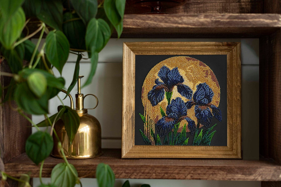 Dancing in Golden Light Mid-Sized Bead Embroidery Kit by Abris Art AMB-126