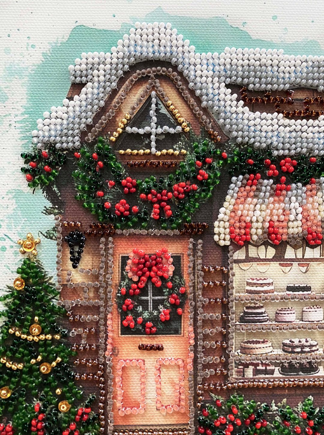 Time to Celebrate Mid-Sized Bead Embroidery Kit by Abris Art AMB-127