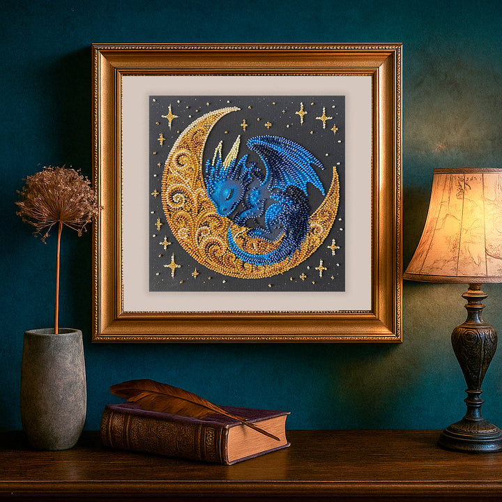 Little One of Moonlit Legends Mid-Sized Bead Embroidery Kit by Abris Art AMB-130