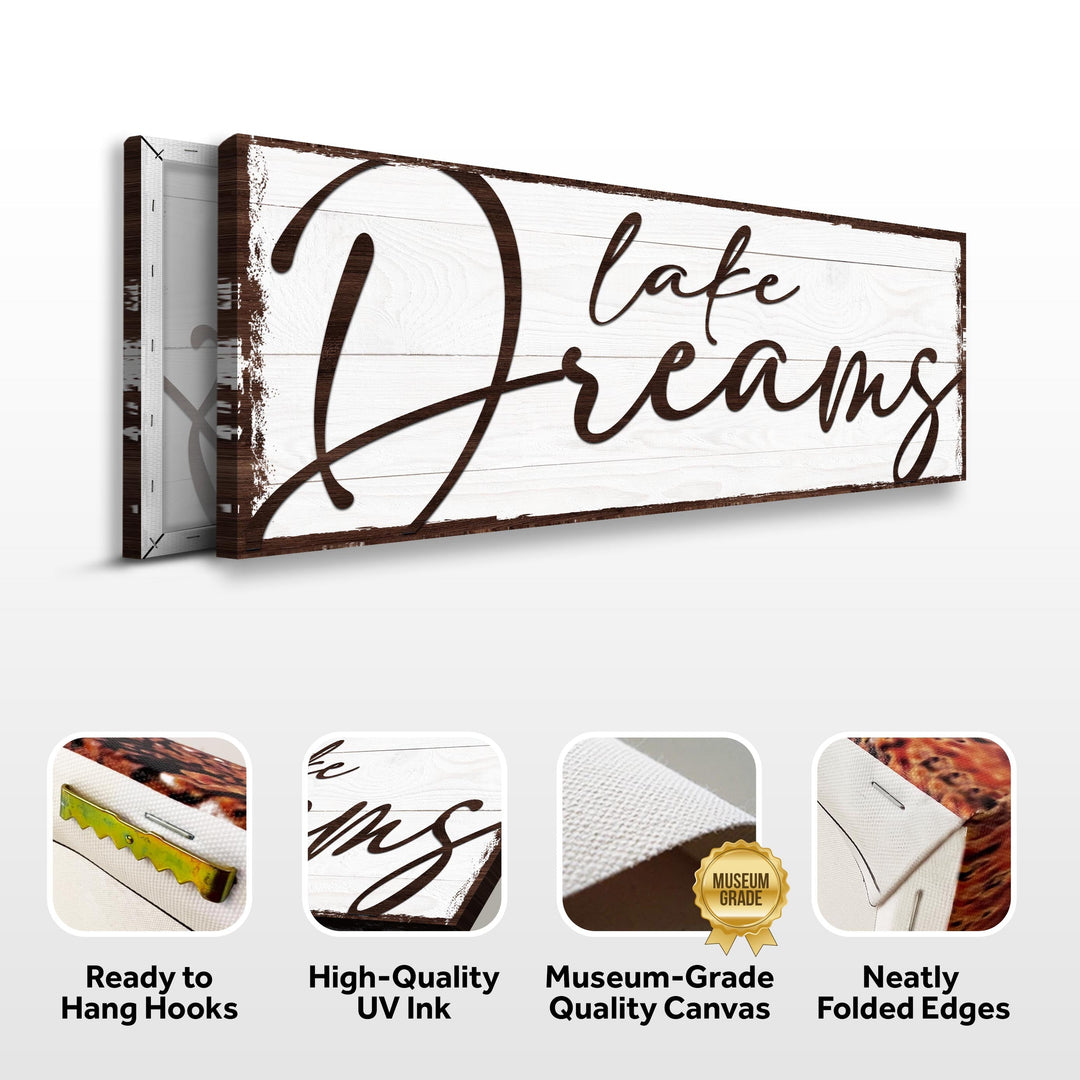 Lake Dreams Sign