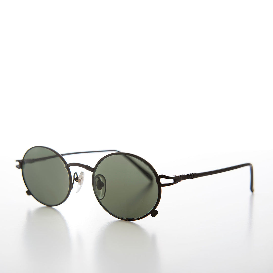 Round Combination Hip Hop Vintage Sunglass - Angel
