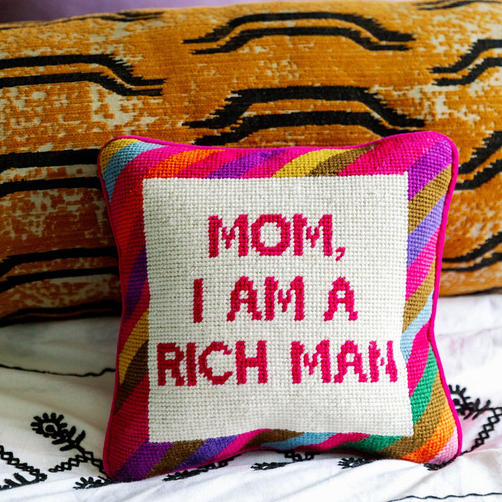 Cher Knows Best Needlepoint Pillow