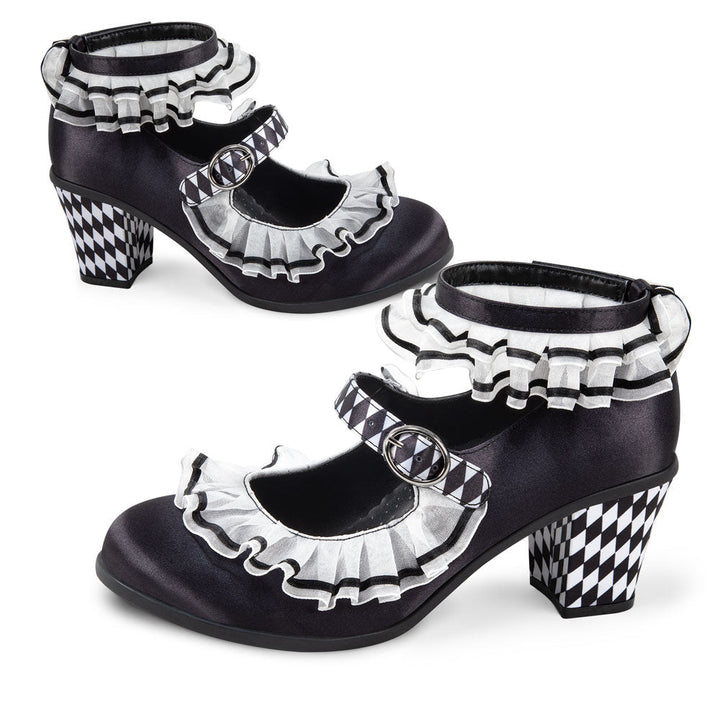 Arlequin Women's Mary Jane MId Heels