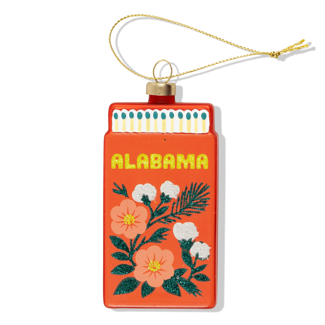 Alabama Matchbook Ornament