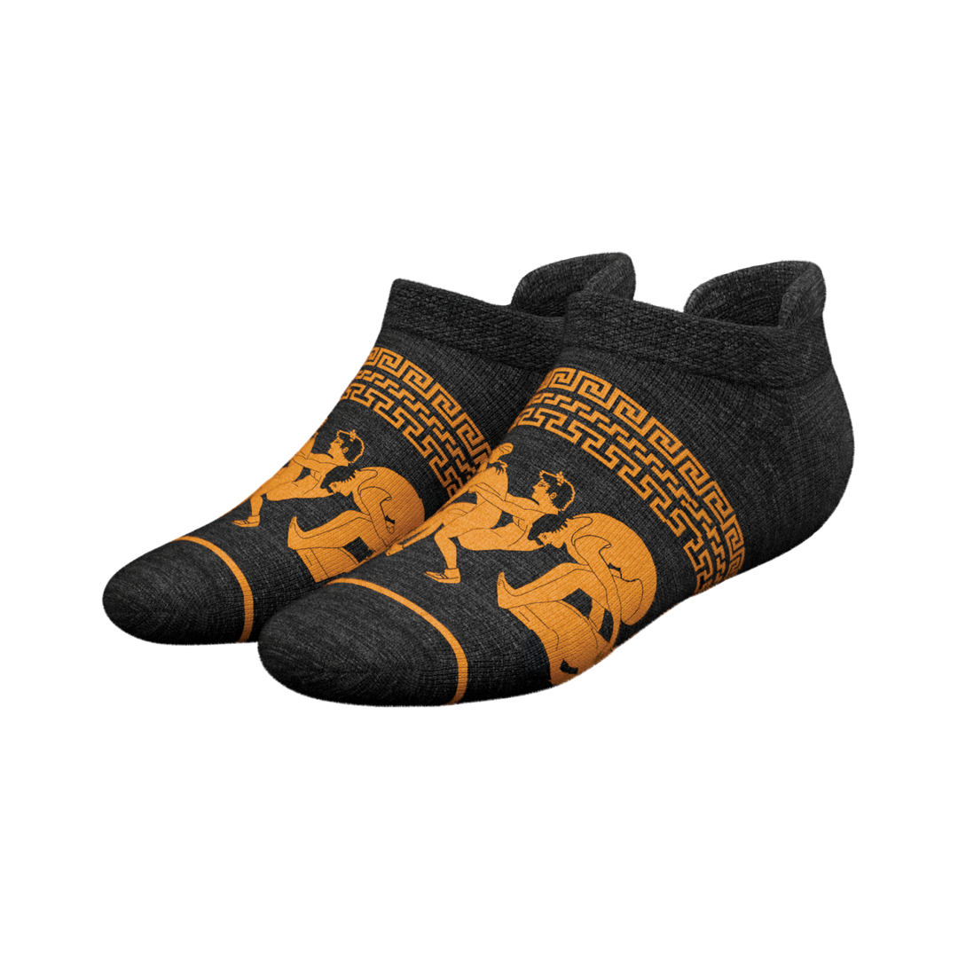 The Ancient Twister | Vase Heel Hammock™ Ankle Socks