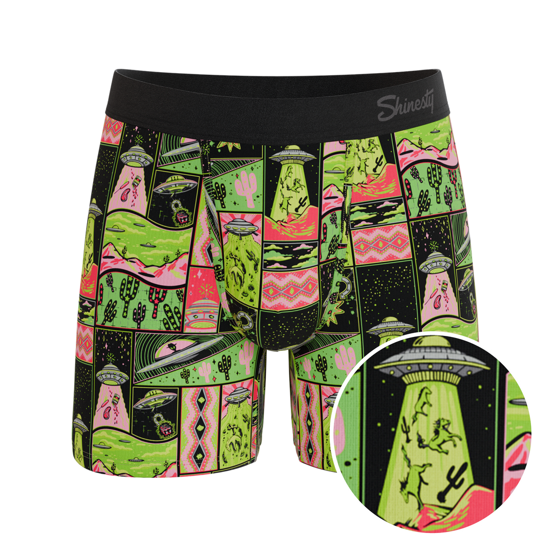 The Area 51 | Retro-Futuristic Alien Ball Hammock® Pouch Underwear