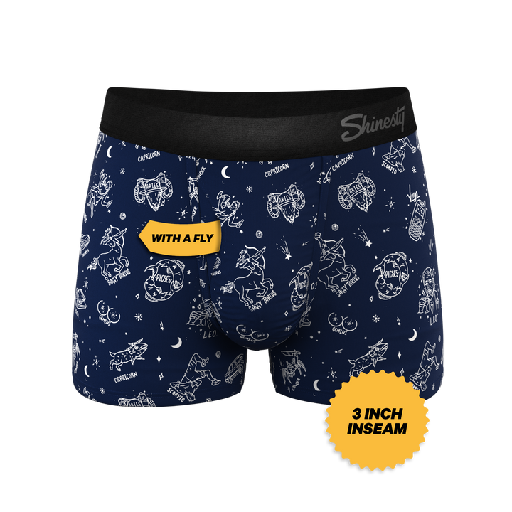 The Astrology Major | Glow in the Dark Astrological Signs Ball Hammock® Pouch Trunks Underwear