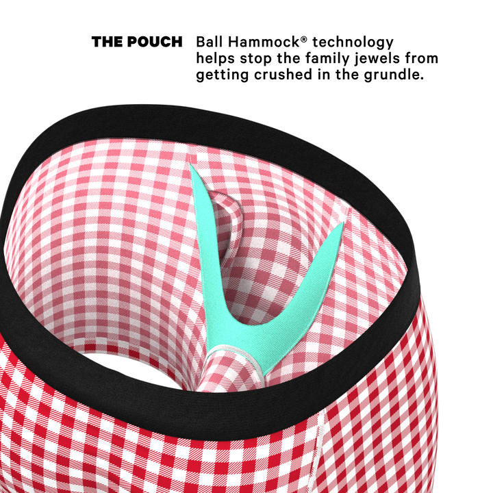 The Hot Diggity | Corn Dog Ball Hammock® Pouch Underwear With Fly