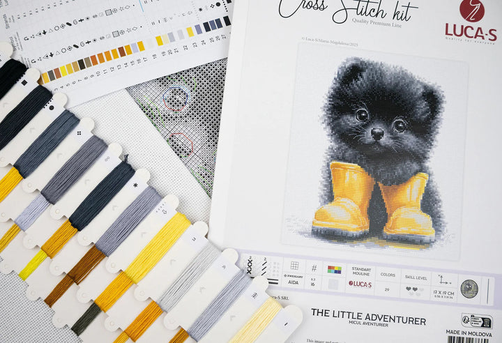 The Little Adventurer B1420L Counted Cross-Stitch Kit