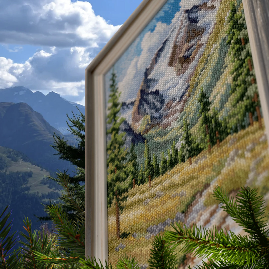 Mountain Path BC8104 Counted Cross Stitch Kit