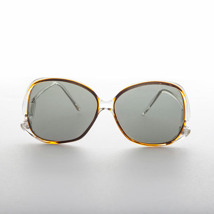 Drop Temple Polarized Women's Vintage Sunglass - Bella