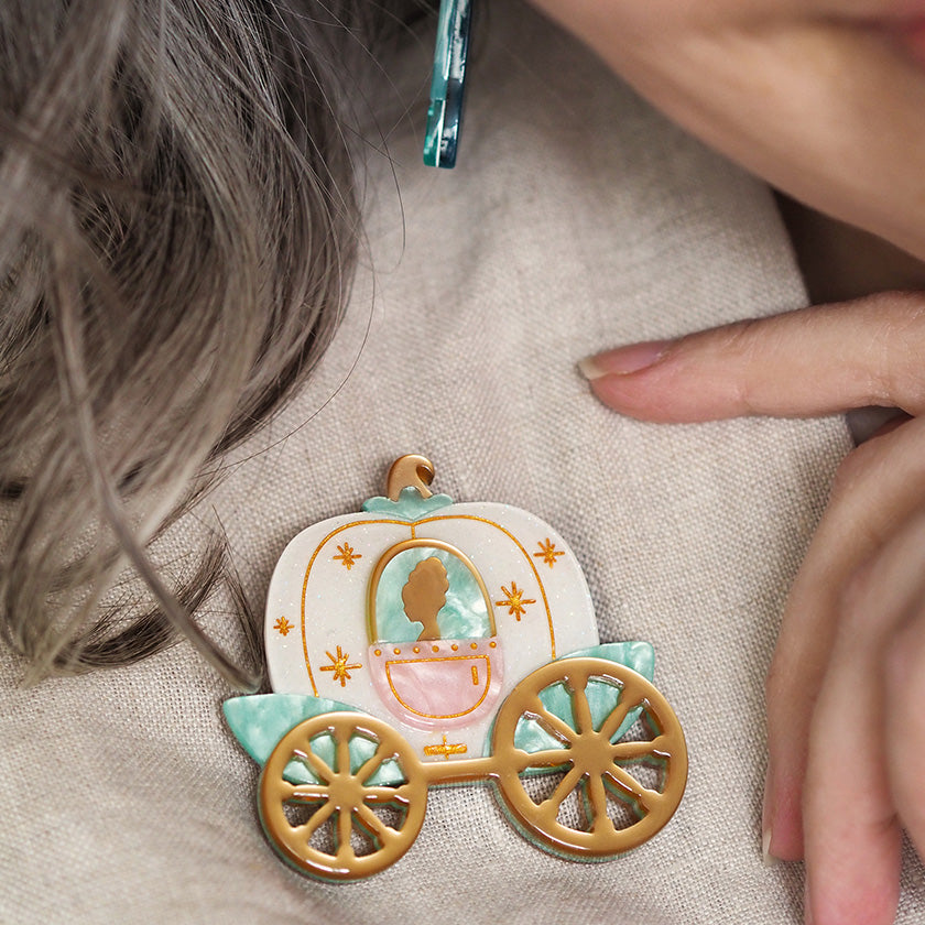 Til Midnight Cinderella Brooch by Erstwilder x Pete Cromer