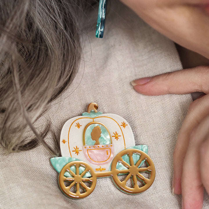 Til Midnight Cinderella Brooch by Erstwilder x Pete Cromer