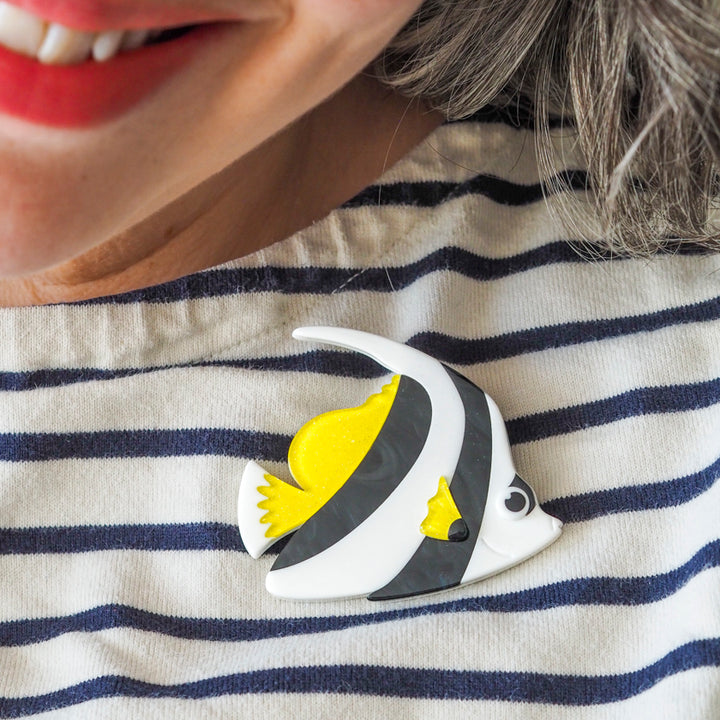 Bannerfish Brooch FREE GIFT With $95 PURCHASE by Erstwilder