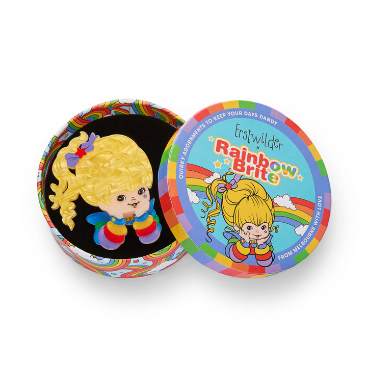Rainbow Brite Brooch by Erstwilder