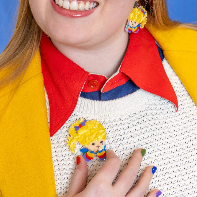 Rainbow Brite Brooch by Erstwilder