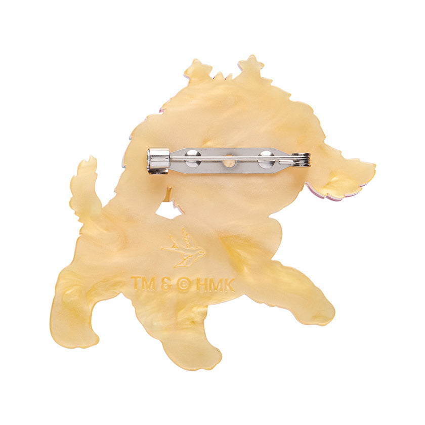 Puppy Brite Brooch Rainbow Brite x Erstwilder