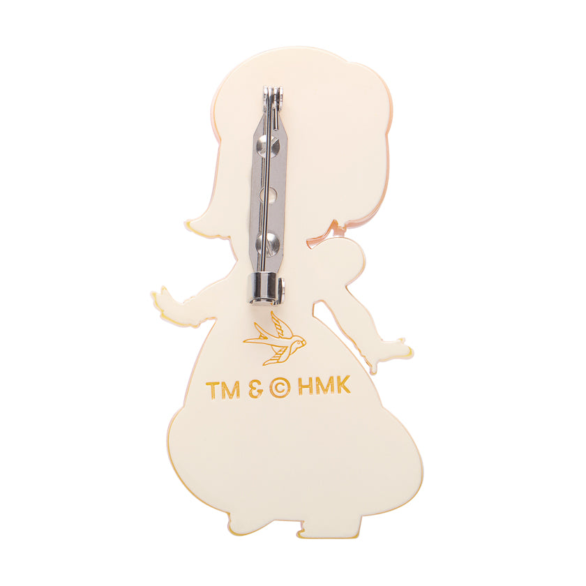 Lala Orange Brooch Rainbow Brite x Erstwilder