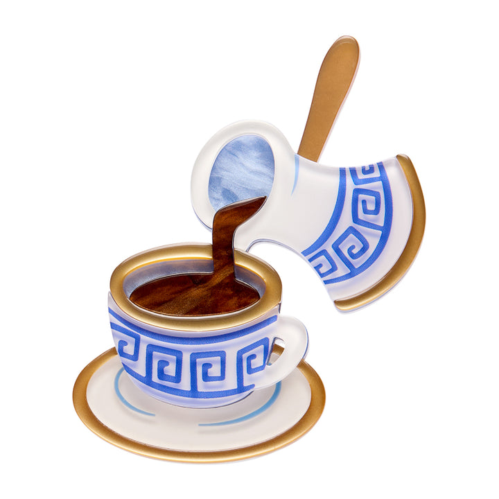 Traditional Brew Brooch by Erstwilder erstwilder