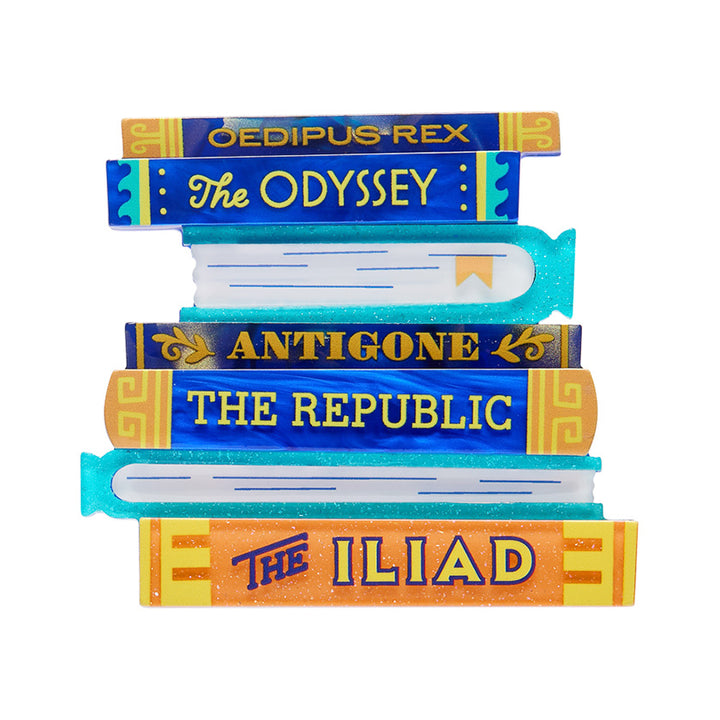 Words of the Wise Brooch by Erstwilder erstwilder