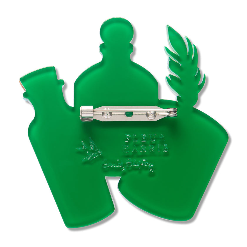 Spell Bottles Brooch by Erstwilder | Magic Faraway Tree