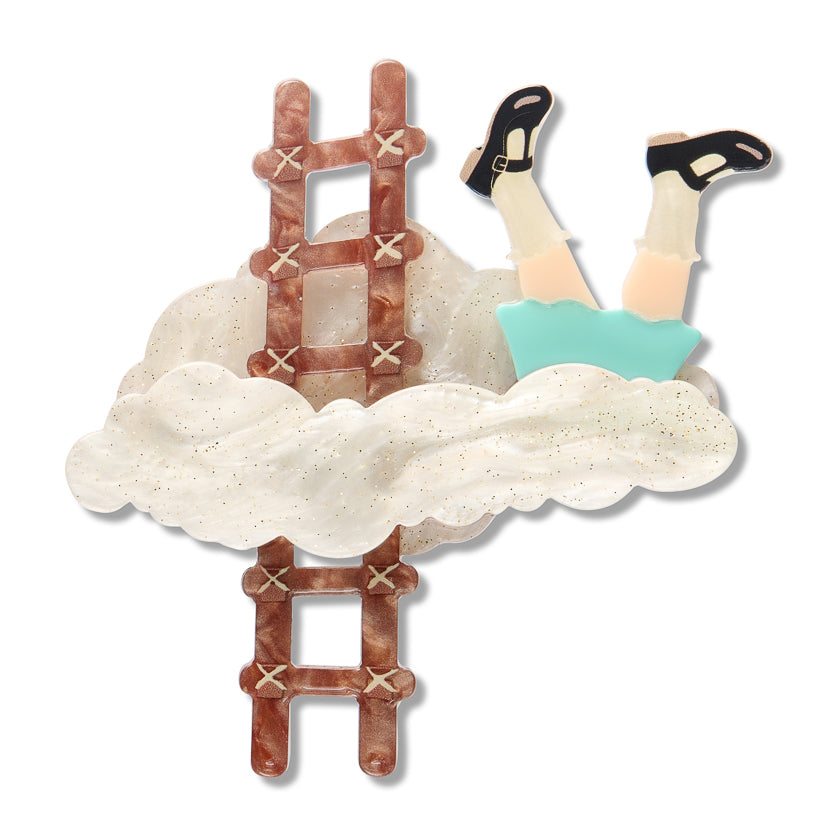 On to the next Land! Brooch by Erstwilder | Magic Faraway Tree