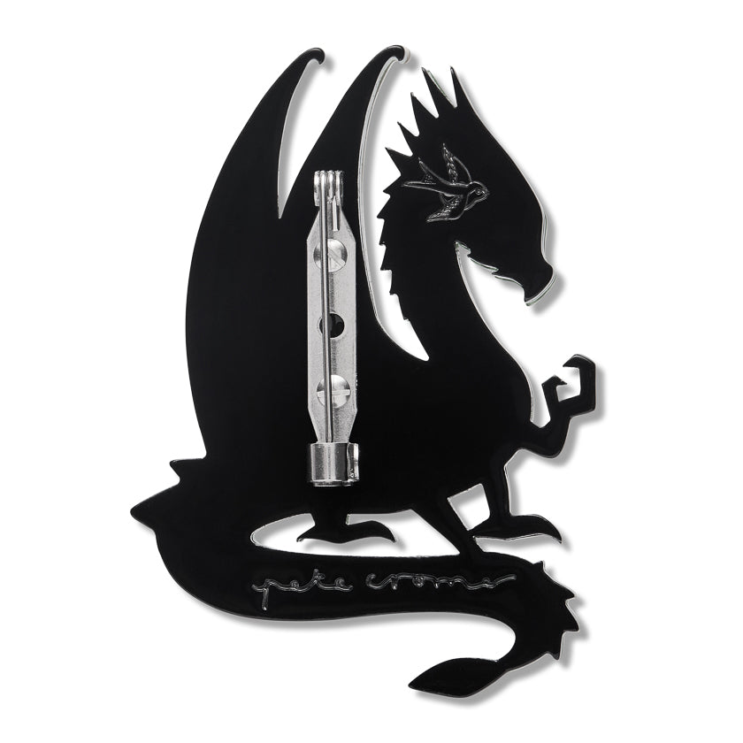 Impressive Scale Brooch by Erstwilder x Pete Cromer