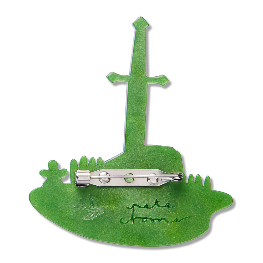 Once and Future Brooch by Erstwilder x Pete Cromer