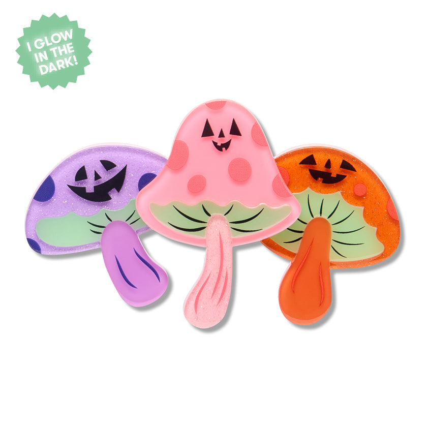 Out of the Shadows Brooch by Erstwilder | Midnight Mischief Halloween Collection