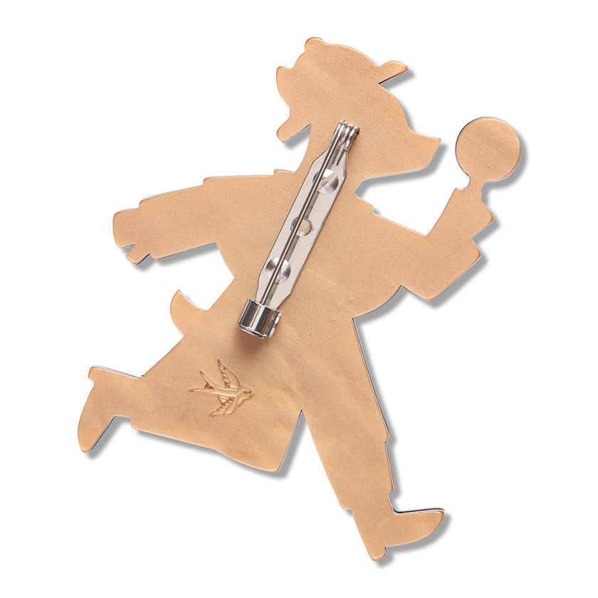 Sherwood Antler Brooch by Erstwilder shown with gift box | Wild at Work Collection