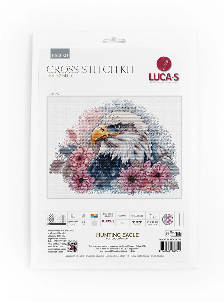 Hunting Eagle BM3021L Counted Cross-Stitch Kit