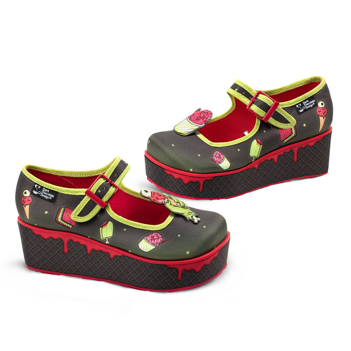 Brain Freeze Women's Mary Jane Platforms