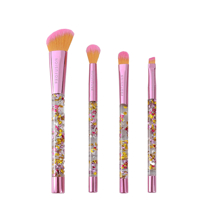 It's a Vibe | Feel the Beat 4-pc Face & Eye Brush Set